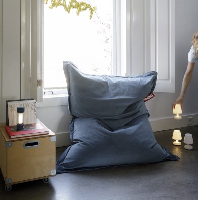 Original Slim velvet Sitzsack von fatboy