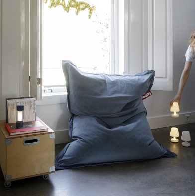 Original Slim velvet Sitzsack von fatboy