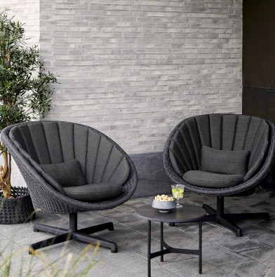 Peacock Loungesessel drehbar von Cane-line