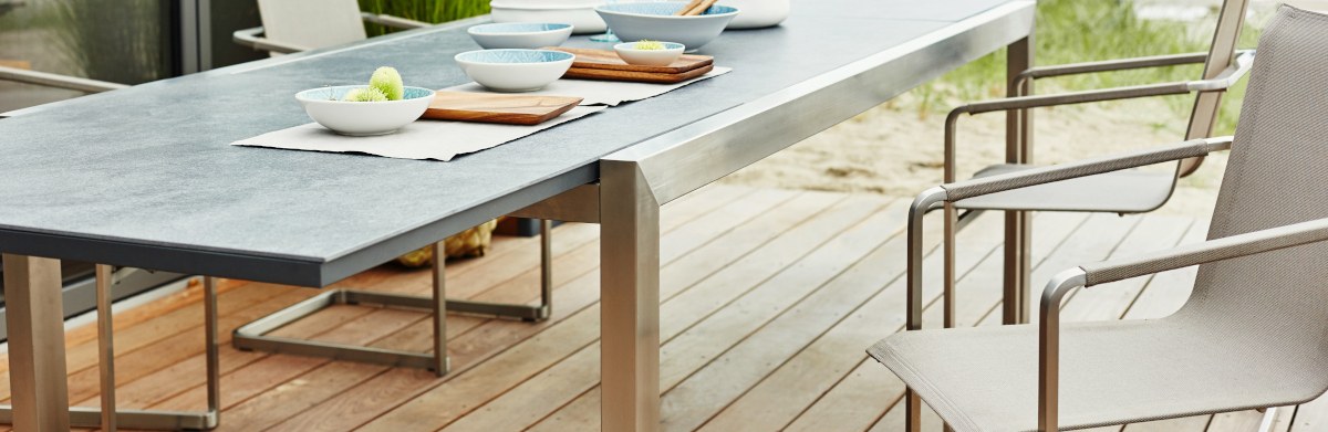 Tisch Classic Edelstahl von solpuri